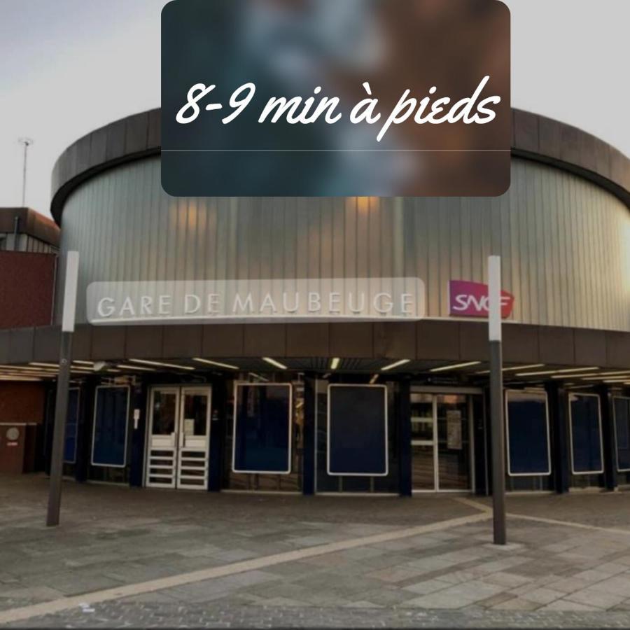 Appart Confort#1, Centre-Ville, Gare A Pieds Proche Commodites Maubeuge Bagian luar foto